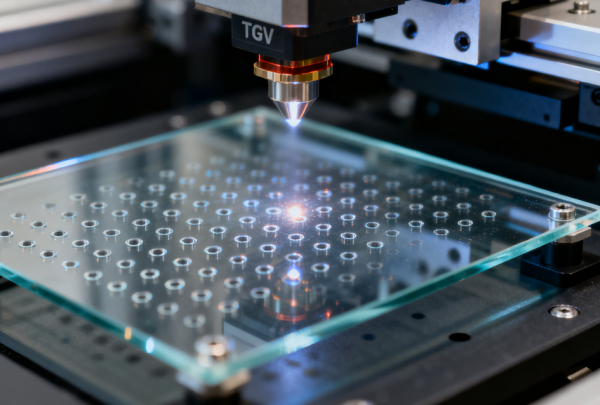 TGV玻璃激光微孔加工 (3)